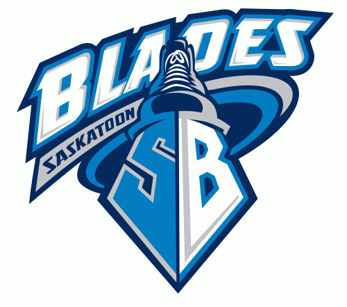 Saskatoon Blades 2004 05-2016 17 Primary Logo iron on paper